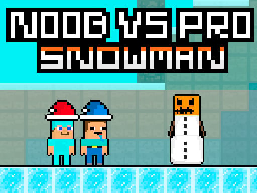 Noob vs Pro Snowman